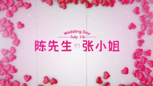 婚礼视频模版
