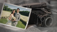 旧时光复古相机老照片婚礼爱情视频模版