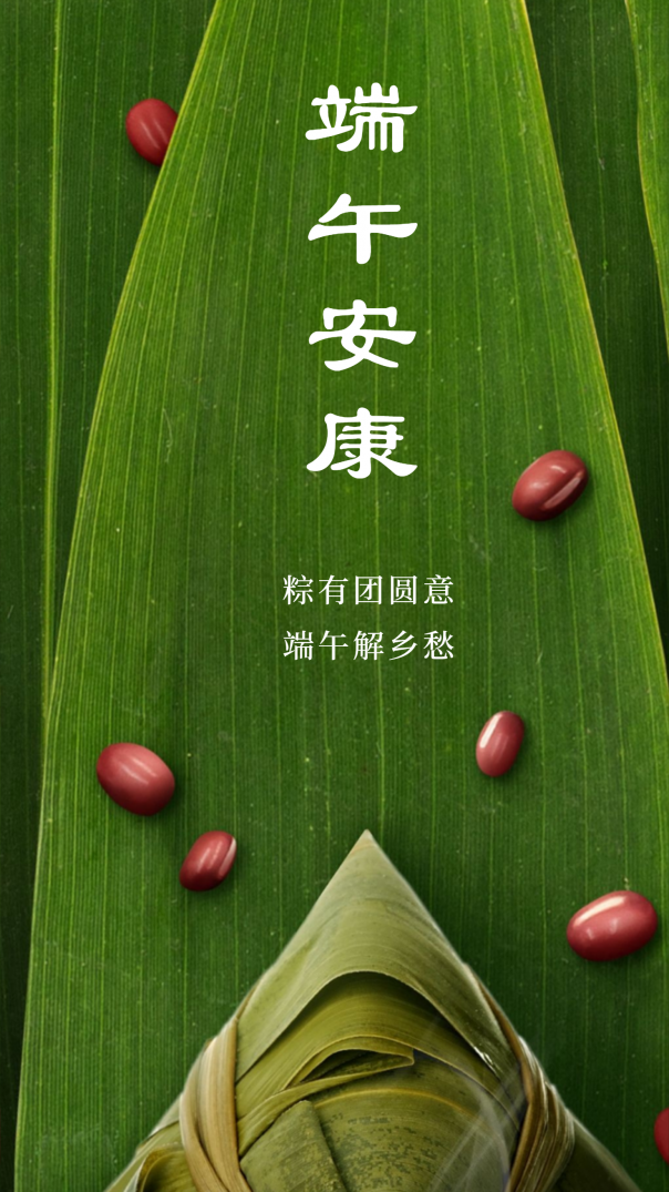 端午节端午安康祝福海报