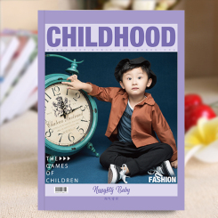 杂志册-儿童版（童年childhood)成长记录相册