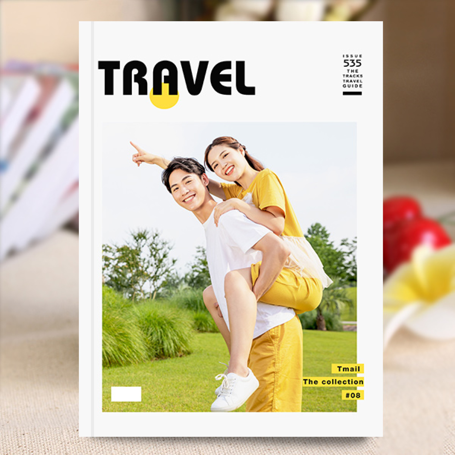 杂志册-旅行版/情侣旅行纪念相册/甜蜜旅行相册（TRAVEL）