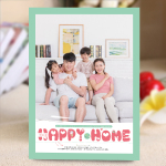 杂志册-家庭版（Happy home）温馨亲子相册/家庭相册