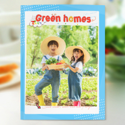 杂志册-儿童版（Green homes）儿童相册/电子相册
