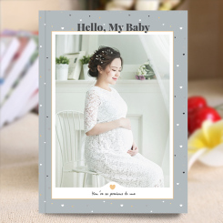杂志册-通用版（Hello,My Baby）孕照相册/亲子相册