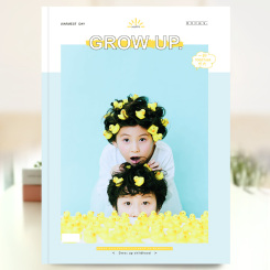 精品杂志册-可爱儿童成长相册电子版（一起长大）