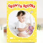精品杂志册-儿童版可爱宝宝电子杂志（Growth record）