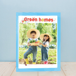 超级照片书-儿童版（Green homes）绿色家园照片集环保主题儿童相册