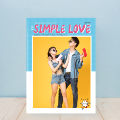 超级照片书-恋爱版（Simple love）情侣表白恋爱记录相册