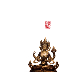 高端肃穆中国风佛教文化宣传画册