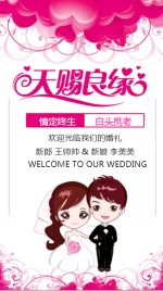 婚礼结婚婚庆海报